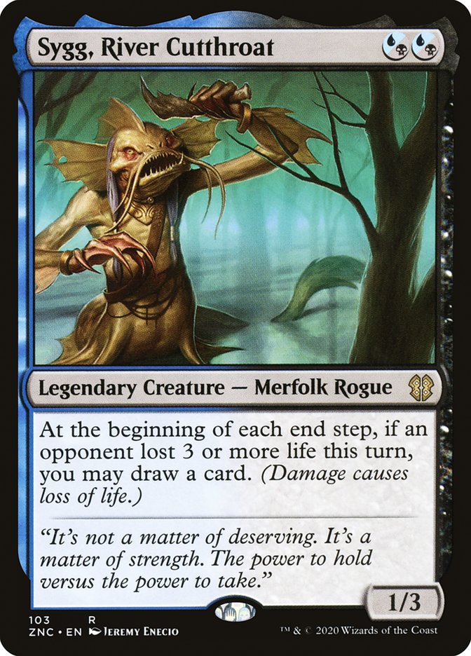 Sygg, River Cutthroat [Zendikar Rising Commander] | Good Games Morley