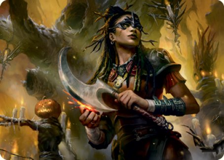 Harvesttide Sentry Art Card [Innistrad: Midnight Hunt Art Series] | Good Games Morley