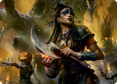 Harvesttide Sentry Art Card [Innistrad: Midnight Hunt Art Series] | Good Games Morley