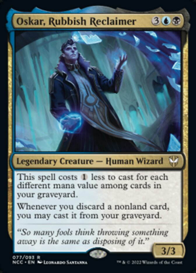 Oskar, Rubbish Reclaimer [Streets of New Capenna Commander] | Good Games Morley