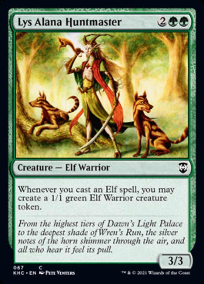 Lys Alana Huntmaster [Kaldheim Commander] | Good Games Morley