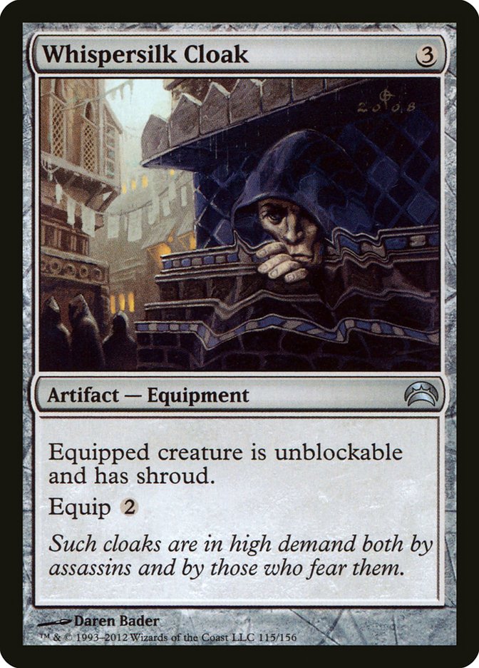 Whispersilk Cloak [Planechase 2012] | Good Games Morley