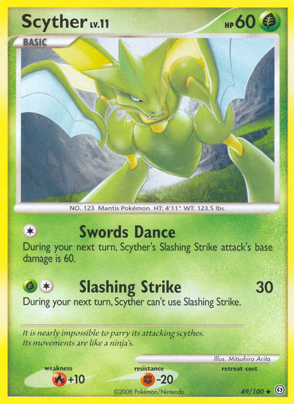 Scyther (49/100) [Diamond & Pearl: Stormfront] | Good Games Morley