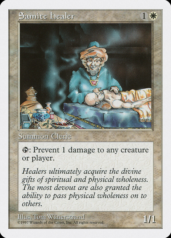 Samite Healer [Fifth Edition] | Good Games Morley