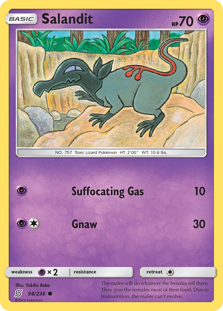 Salandit (98/236) [Sun & Moon: Unified Minds] | Good Games Morley