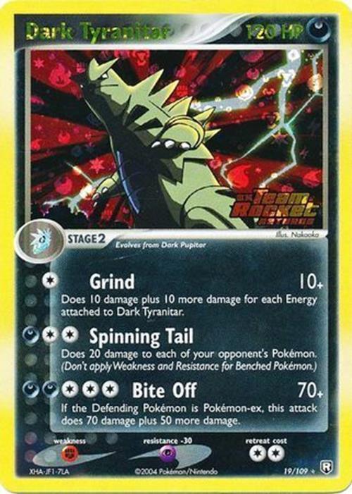 Dark Tyranitar (19/109) (Stamped) [EX: Team Rocket Returns] | Good Games Morley