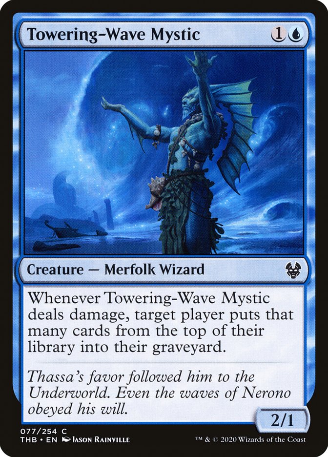 Towering-Wave Mystic [Theros Beyond Death] | Good Games Morley