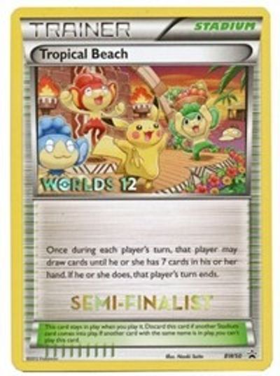 Tropical Beach (BW50) (Semi Finalist) [Black & White: Black Star Promos] | Good Games Morley