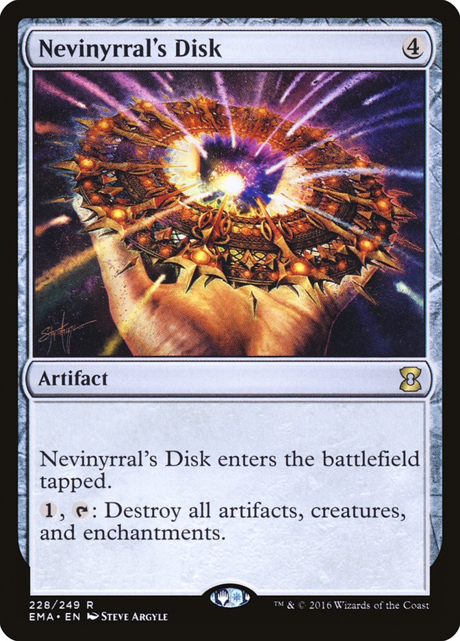 Nevinyrral's Disk [Eternal Masters] | Good Games Morley