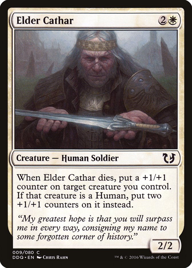 Elder Cathar [Duel Decks: Blessed vs. Cursed] | Good Games Morley
