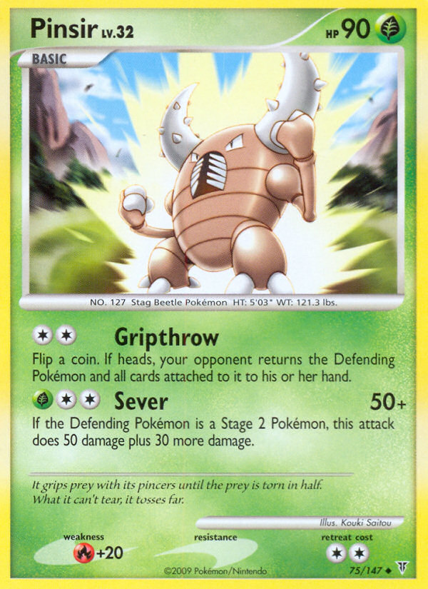 Pinsir (75/147) [Platinum: Supreme Victors] | Good Games Morley