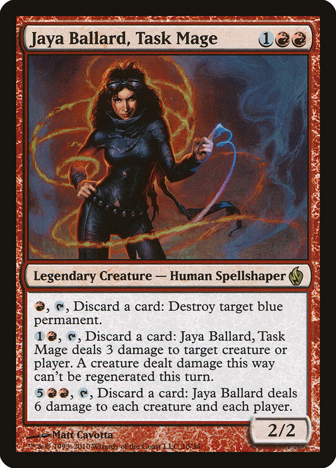 Jaya Ballard, Task Mage [Premium Deck Series: Fire and Lightning] | Good Games Morley