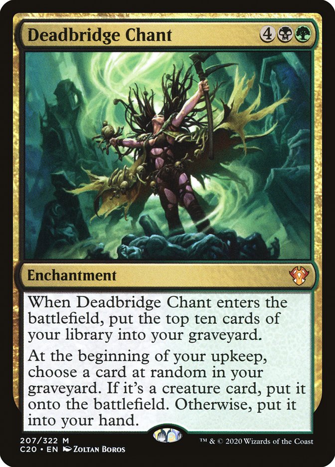 Deadbridge Chant [Commander 2020] | Good Games Morley