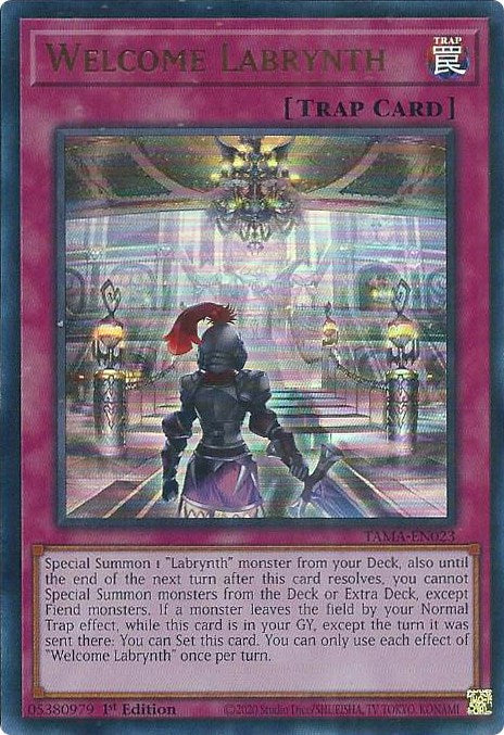 Welcome Labrynth [TAMA-EN023] Ultra Rare | Good Games Morley