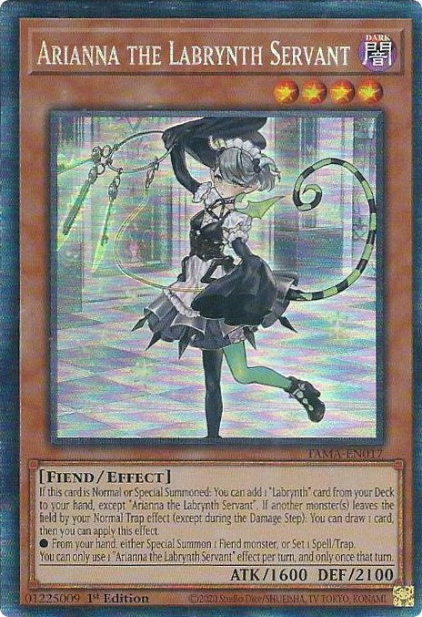 Arianna the Labrynth Servant [TAMA-EN017] Collector's Rare | Good Games Morley