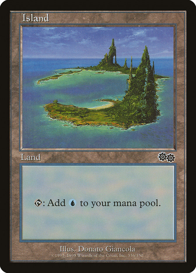 Island (336) [Urza's Saga] | Good Games Morley