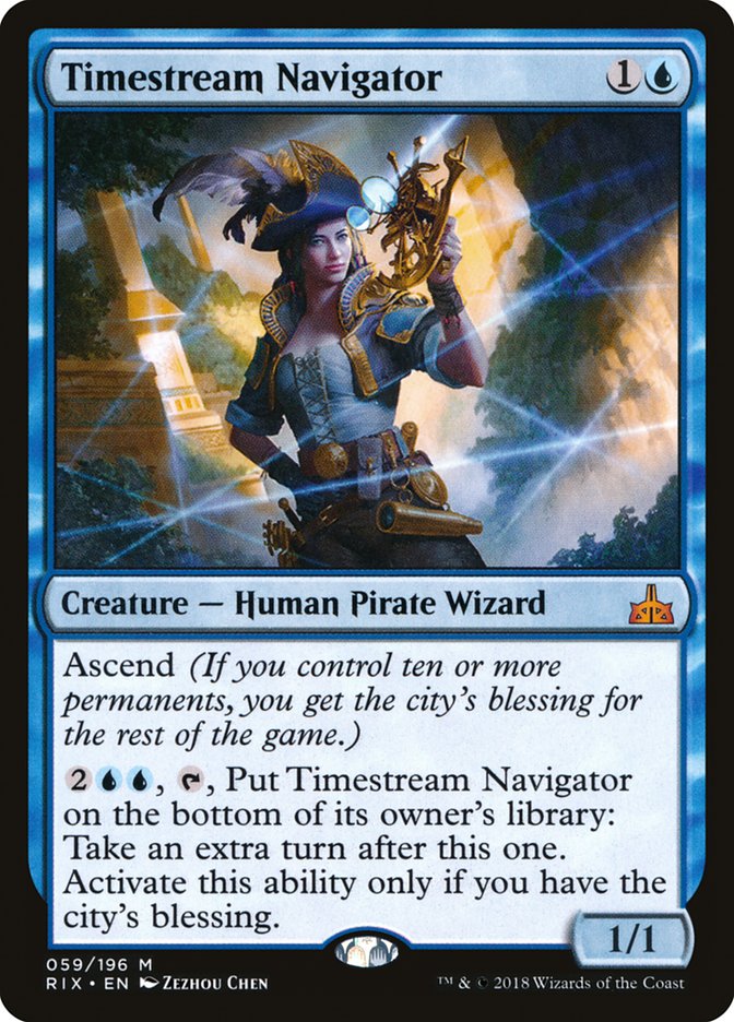 Timestream Navigator [Rivals of Ixalan] | Good Games Morley