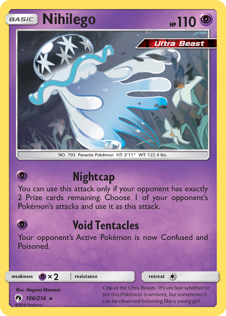 Nihilego (106/214) [Sun & Moon: Lost Thunder] | Good Games Morley