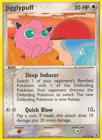 Jigglypuff (65/112) [EX: FireRed & LeafGreen] | Good Games Morley