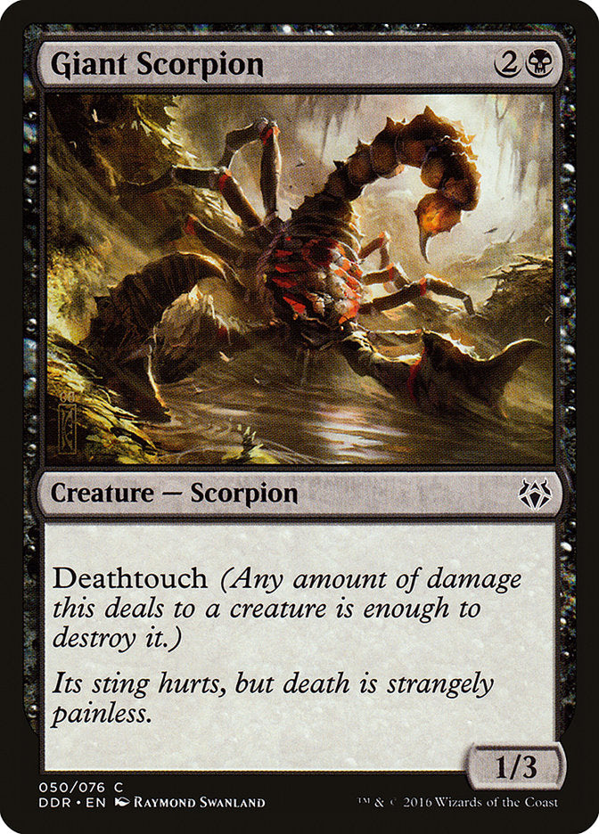 Giant Scorpion [Duel Decks: Nissa vs. Ob Nixilis] | Good Games Morley