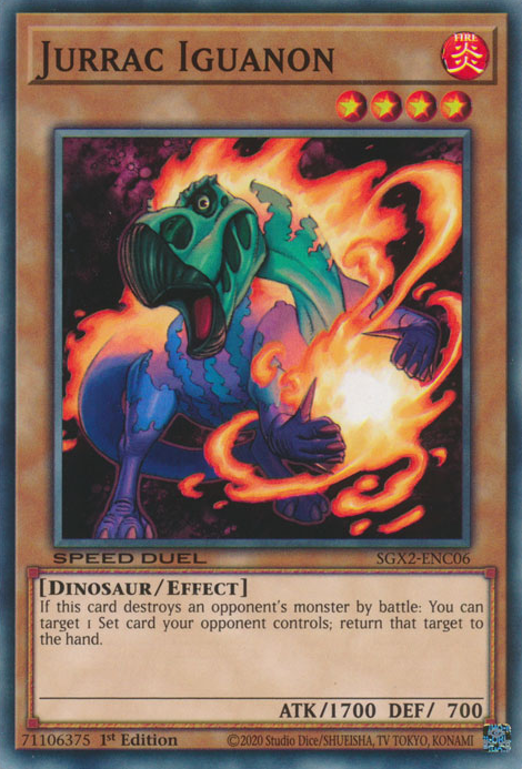 Jurrac Iguanon [SGX2-ENC06] Common | Good Games Morley