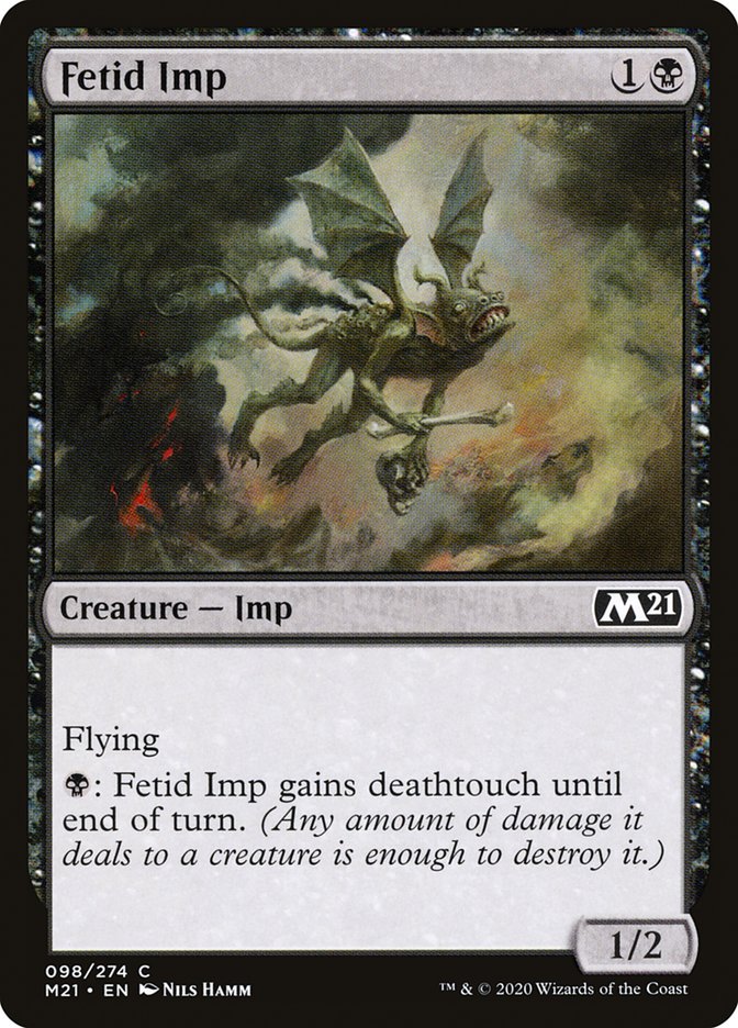 Fetid Imp [Core Set 2021] | Good Games Morley