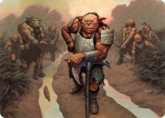 Hobgoblin Bandit Lord Art Card [Dungeons & Dragons: Adventures in the Forgotten Realms Art Series] | Good Games Morley