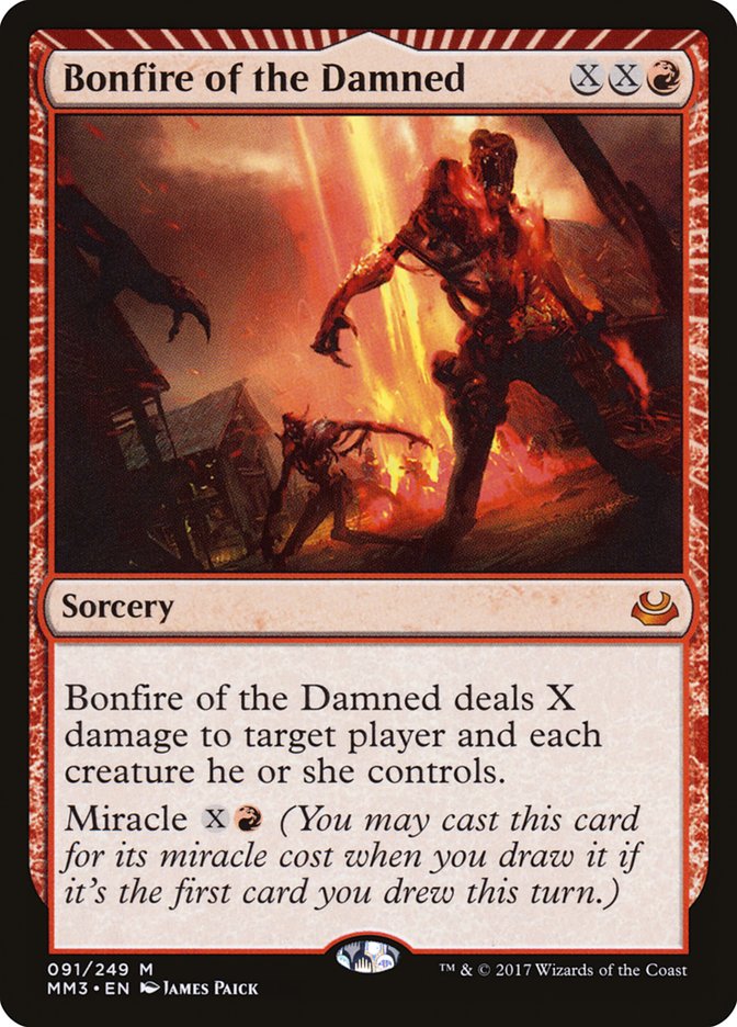 Bonfire of the Damned [Modern Masters 2017] | Good Games Morley