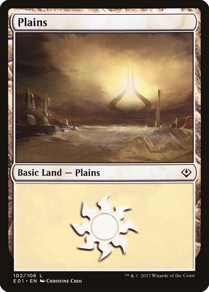 Plains (102) [Archenemy: Nicol Bolas] | Good Games Morley