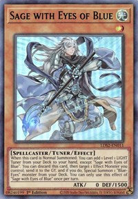 Sage with Eyes of Blue (Green) [LDS2-EN011] Ultra Rare | Good Games Morley