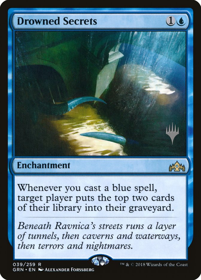 Drowned Secrets (Promo Pack) [Guilds of Ravnica Promos] | Good Games Morley