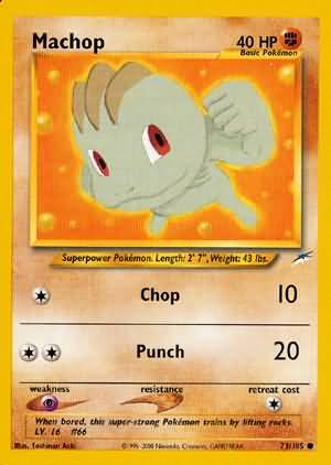 Machop (73/105) [Neo Destiny Unlimited] | Good Games Morley