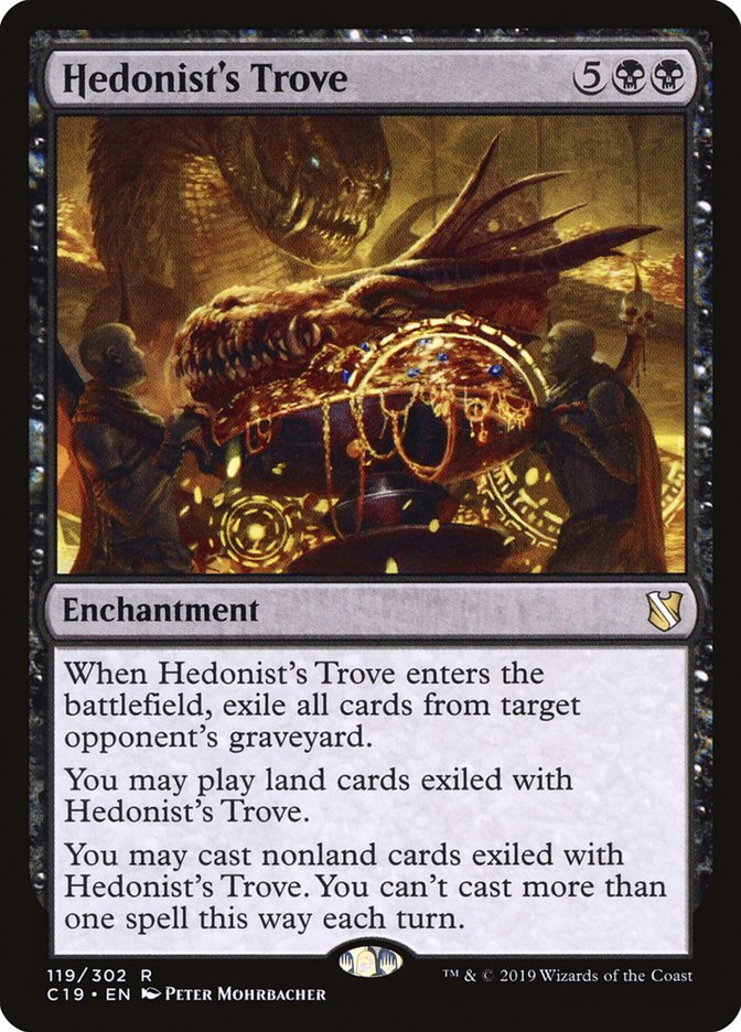 Hedonist's Trove [Commander 2019] | Good Games Morley