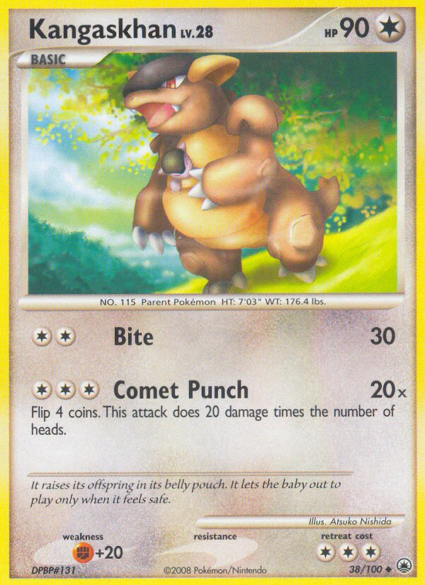 Kangaskhan (38/100) [Diamond & Pearl: Majestic Dawn] | Good Games Morley