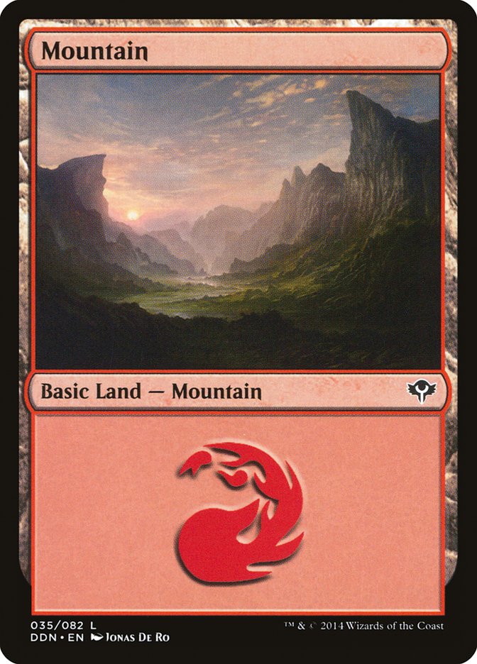 Mountain (35) [Duel Decks: Speed vs. Cunning] | Good Games Morley