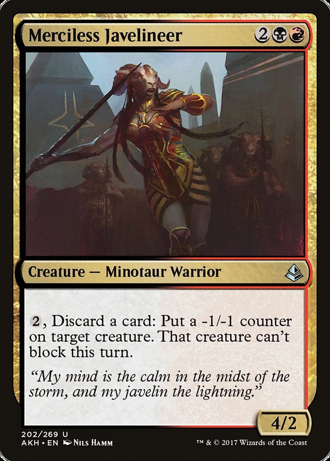 Merciless Javelineer [Amonkhet] | Good Games Morley