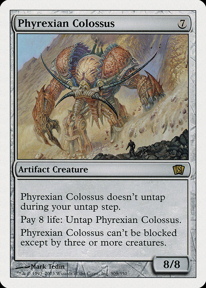 Phyrexian Colossus [Eighth Edition] | Good Games Morley