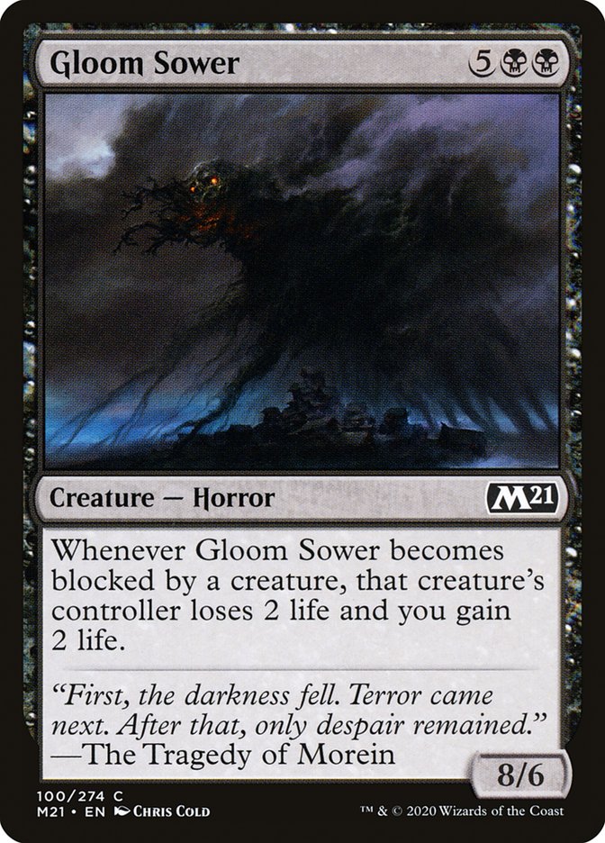 Gloom Sower [Core Set 2021] | Good Games Morley
