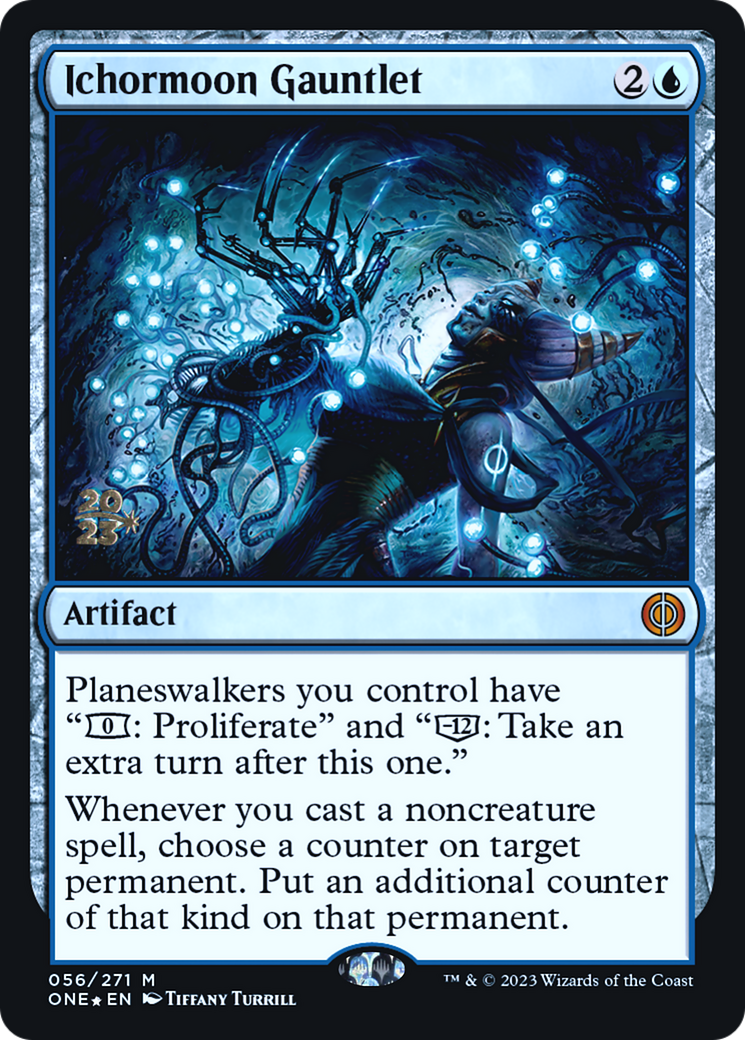 Ichormoon Gauntlet [Phyrexia: All Will Be One Prerelease Promos] | Good Games Morley
