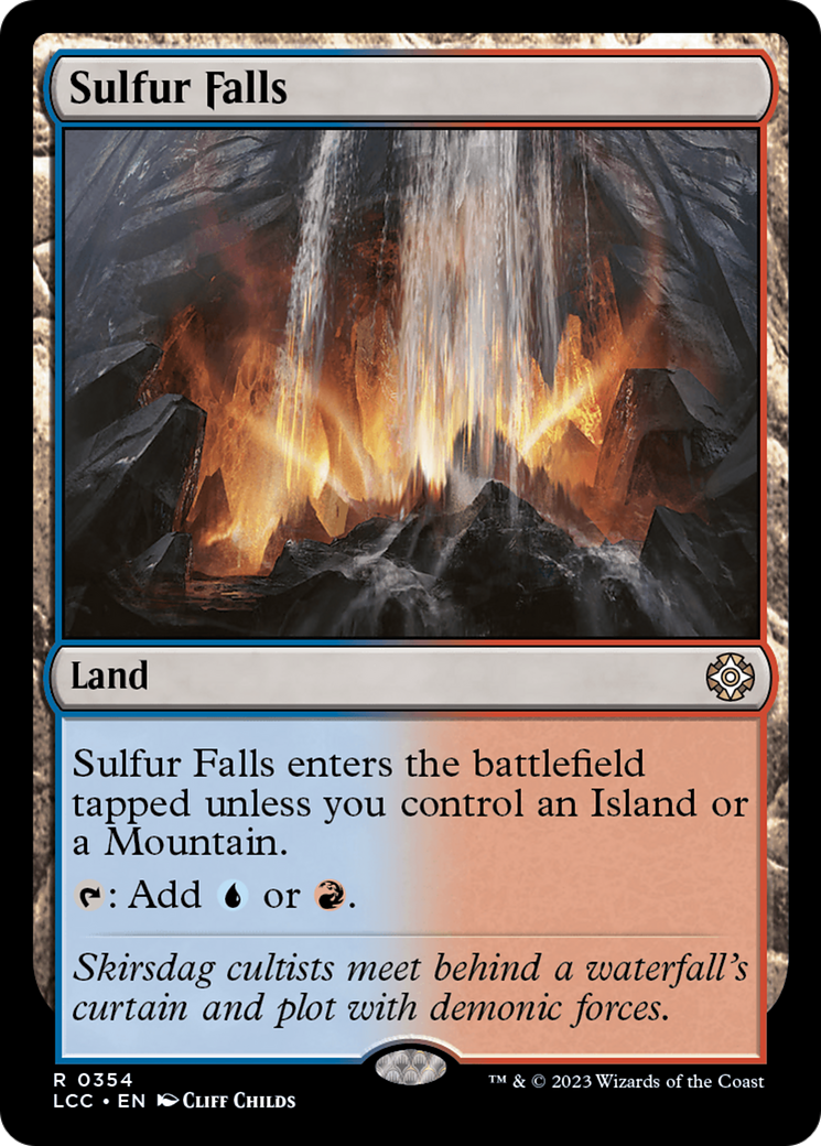 Sulfur Falls [The Lost Caverns of Ixalan Commander] | Good Games Morley