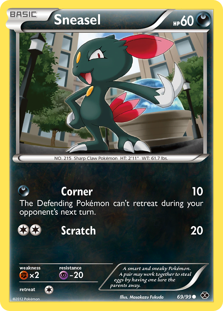 Sneasel (69/99) [Black & White: Next Destinies] | Good Games Morley