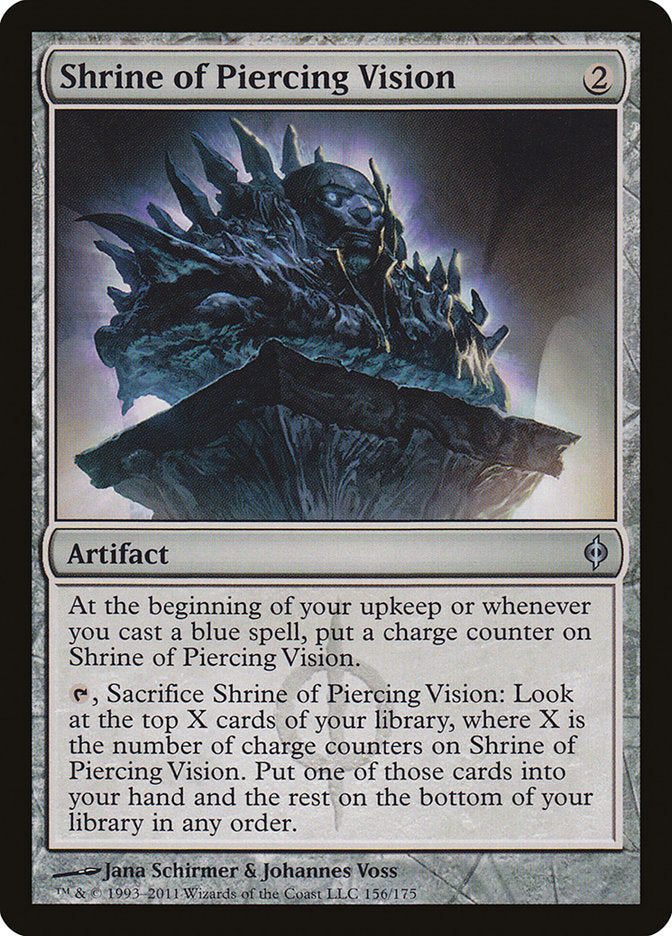 Shrine of Piercing Vision [New Phyrexia] | Good Games Morley