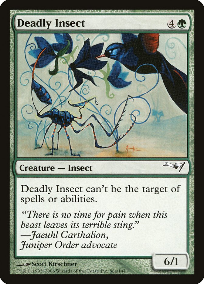 Deadly Insect [Coldsnap Theme Decks] | Good Games Morley