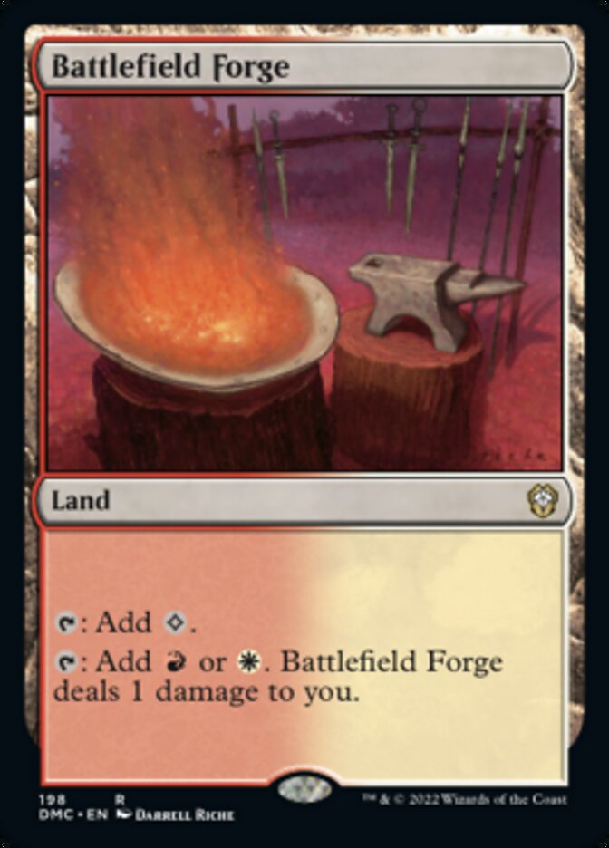 Battlefield Forge [Dominaria United Commander] | Good Games Morley