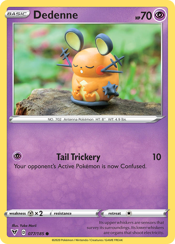 Dedenne (077/185) [Sword & Shield: Vivid Voltage] | Good Games Morley