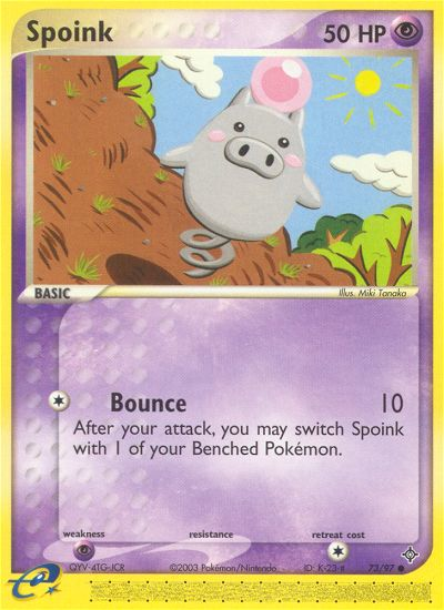 Spoink (73/97) [EX: Dragon] | Good Games Morley