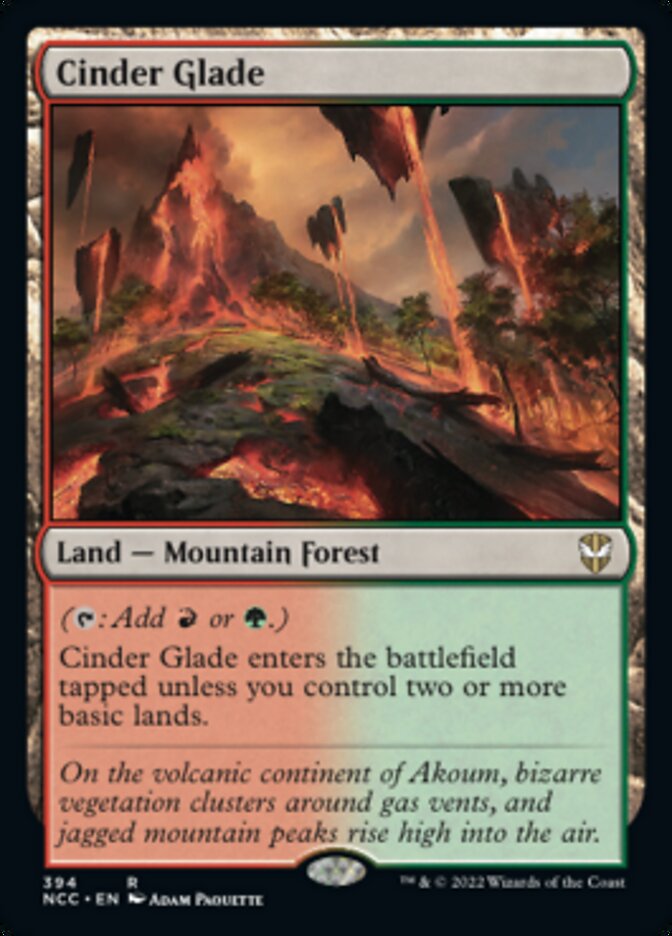 Cinder Glade [Streets of New Capenna Commander] | Good Games Morley