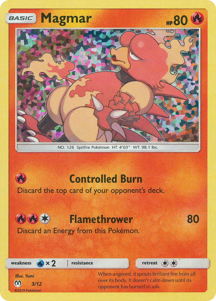 Magmar (3/12) [McDonald's Promos: 2019 Collection] | Good Games Morley