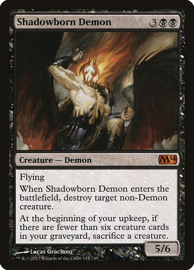 Shadowborn Demon [Magic 2014] | Good Games Morley