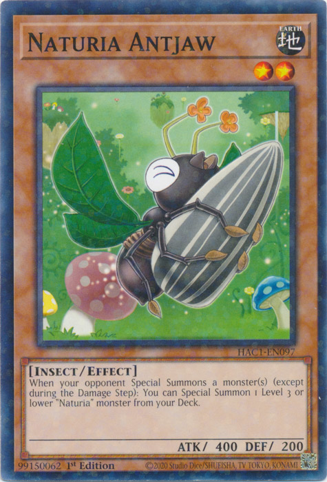 Naturia Antjaw (Duel Terminal) [HAC1-EN097] Common | Good Games Morley